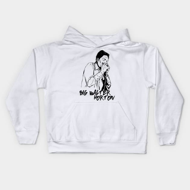 Big W Kids Hoodie by Erena Samohai